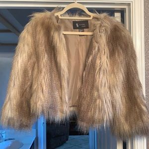 Fur shrug